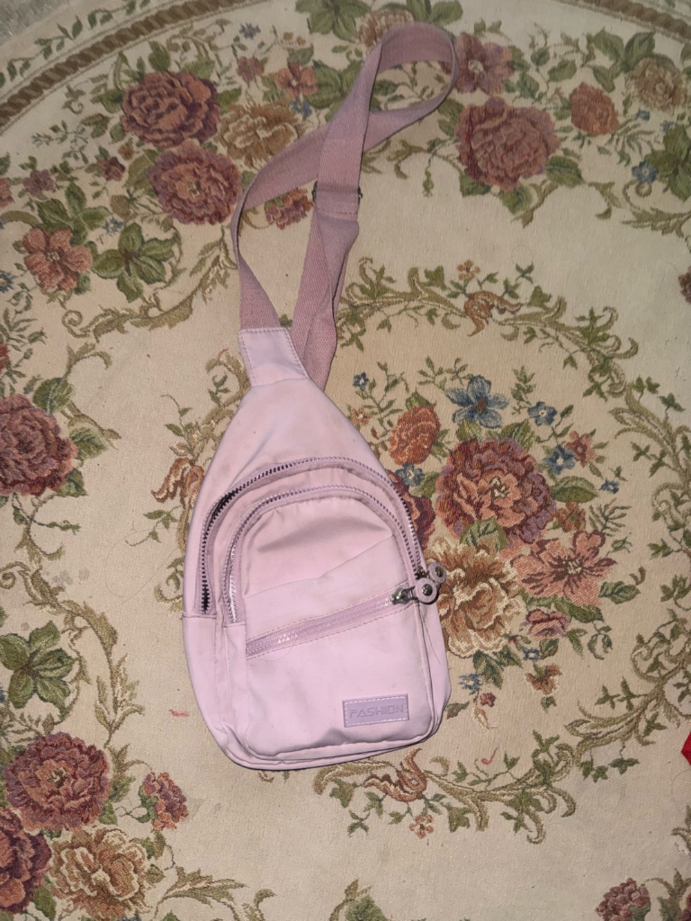 Casual Pink Sling Crossbody Bag